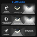 Energy Saving Solar Wall Light for Homes