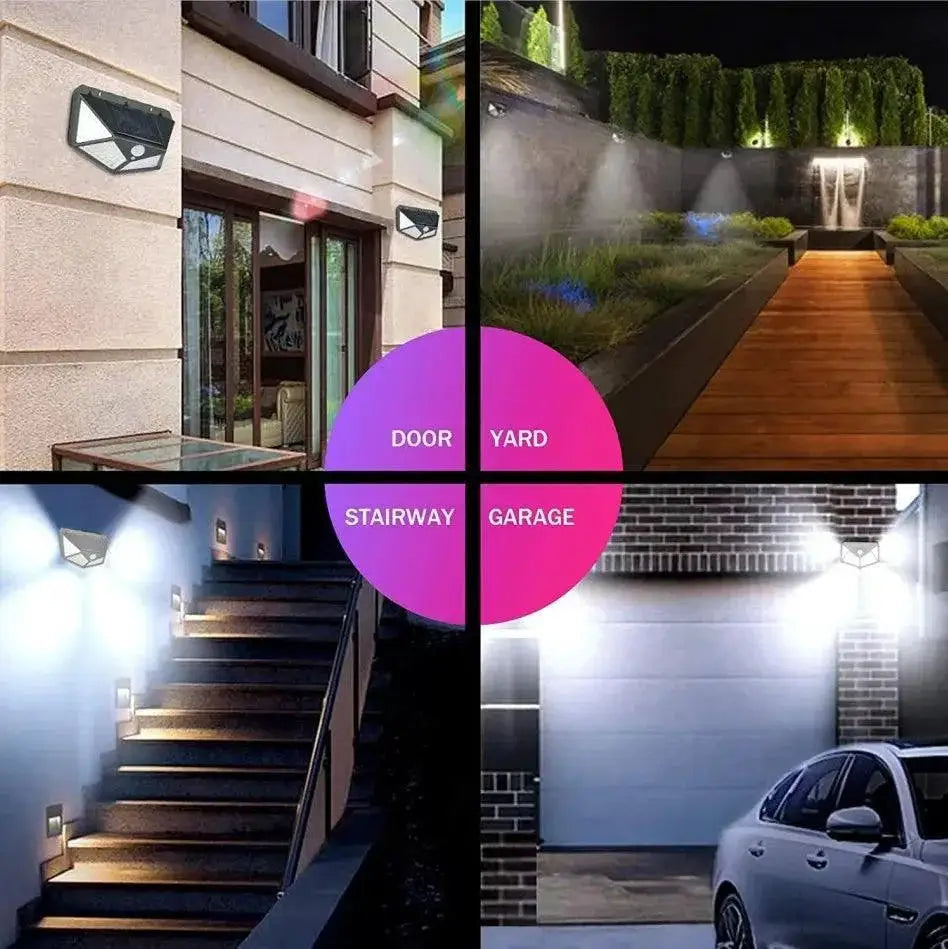 Solar Garden Light With Motion Sensor Outdoor Lighting