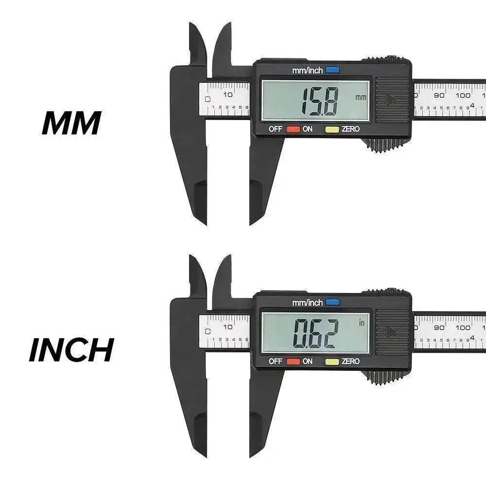 Digital Caliper Set Carbon Fiber Micrometer For Precision