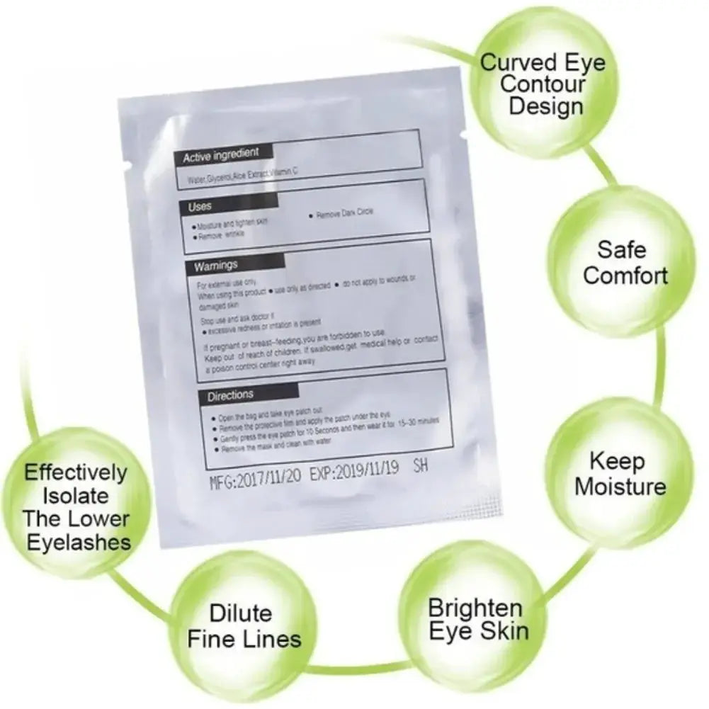 Professional Under Eye Patches for Flawless Lash Extensions