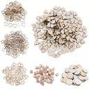 Love Shape Wooden Wedding Table Decor Rustic Mini Hearts