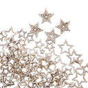 Love Shape Wooden Wedding Table Decor Rustic Mini Hearts