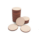 Wood Craft Discs for DIY Christmas Ornaments and Projects