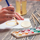 Wood Craft Discs for DIY Christmas Ornaments and Projects