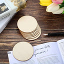 Wood Craft Discs for DIY Christmas Ornaments and Projects
