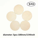 Wood Craft Discs for DIY Christmas Ornaments and Projects