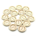 Wooden Love Letter Buttons For Stylish DIY Craft Projects