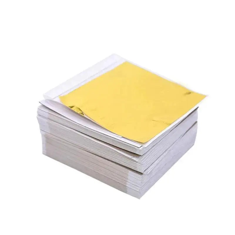 DIY Premium Gold And Silver Foil Sheets Set For Crafts