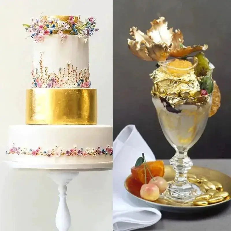 DIY Premium Gold And Silver Foil Sheets Set For Crafts