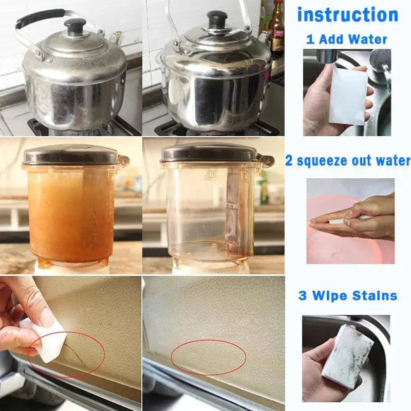 Magic Sponge Eraser White Melamine Cleaner For Home Use