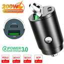 Dual USB-C Car Charger for Fast Charging