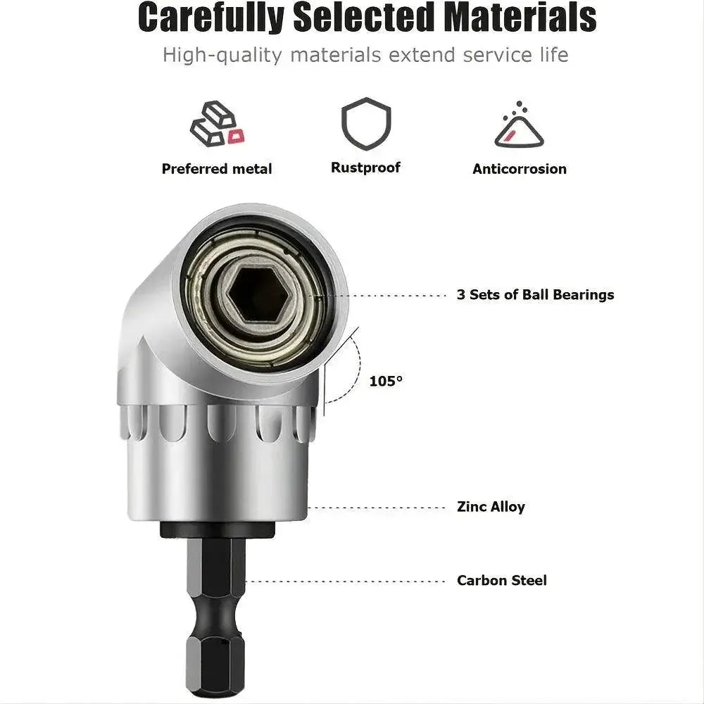 105 Degree Angle Socket Adapter Extension Set Versatile Tool