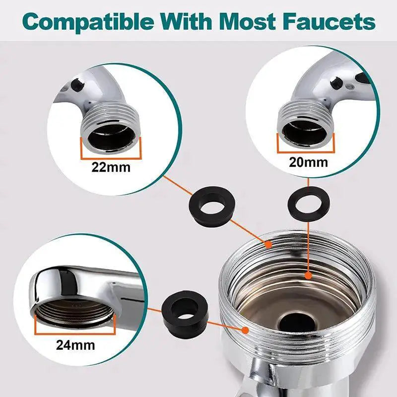 Swivel Faucet Sprayer Tap Extender For Effortless Cleaning