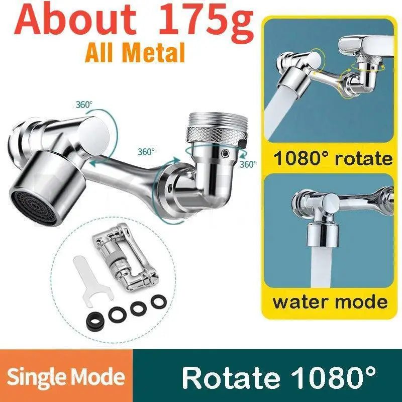 Swivel Faucet Sprayer Tap Extender For Effortless Cleaning