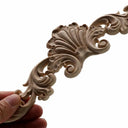 Handcrafted Oak Flower Sculpture European Style Decor