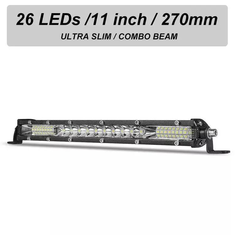 Led Light Bar Triple Row Combo Beam High Brightness Durable