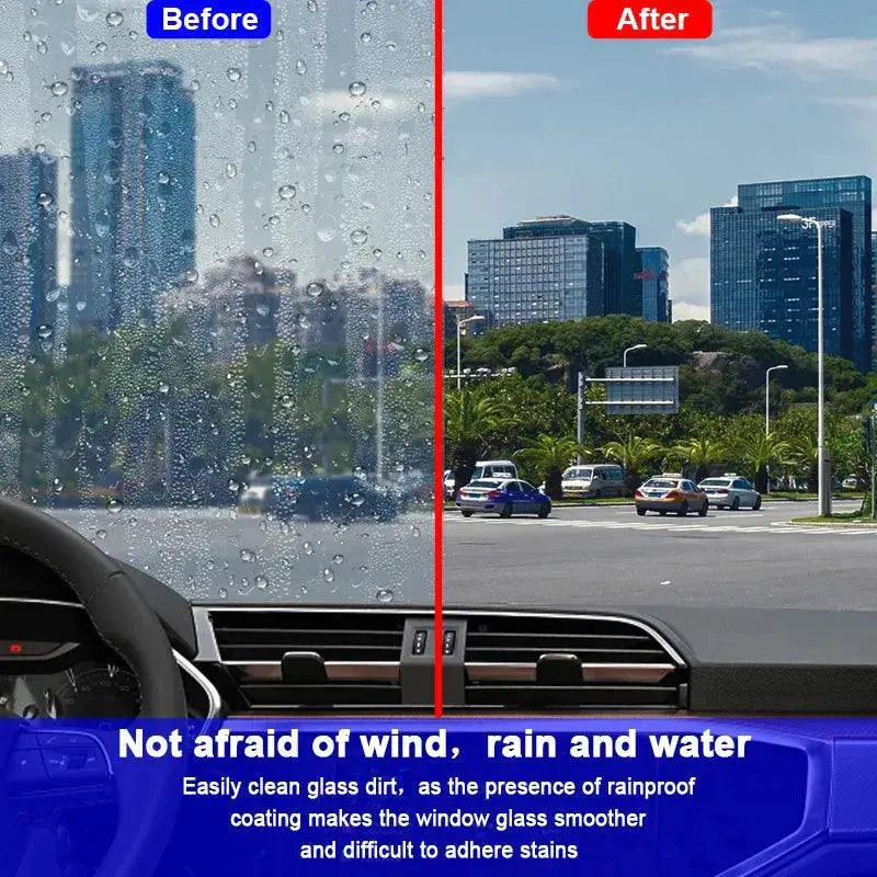Car Glass Water Repellent Spray For Clear Visibility In Rain