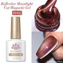 9D Cat Magnetic Gel Nail Polish Pink Purple UV Set