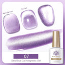 9D Cat Magnetic Gel Nail Polish Pink Purple UV Set