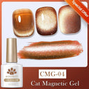 9D Cat Magnetic Gel Nail Polish Pink Purple UV Set