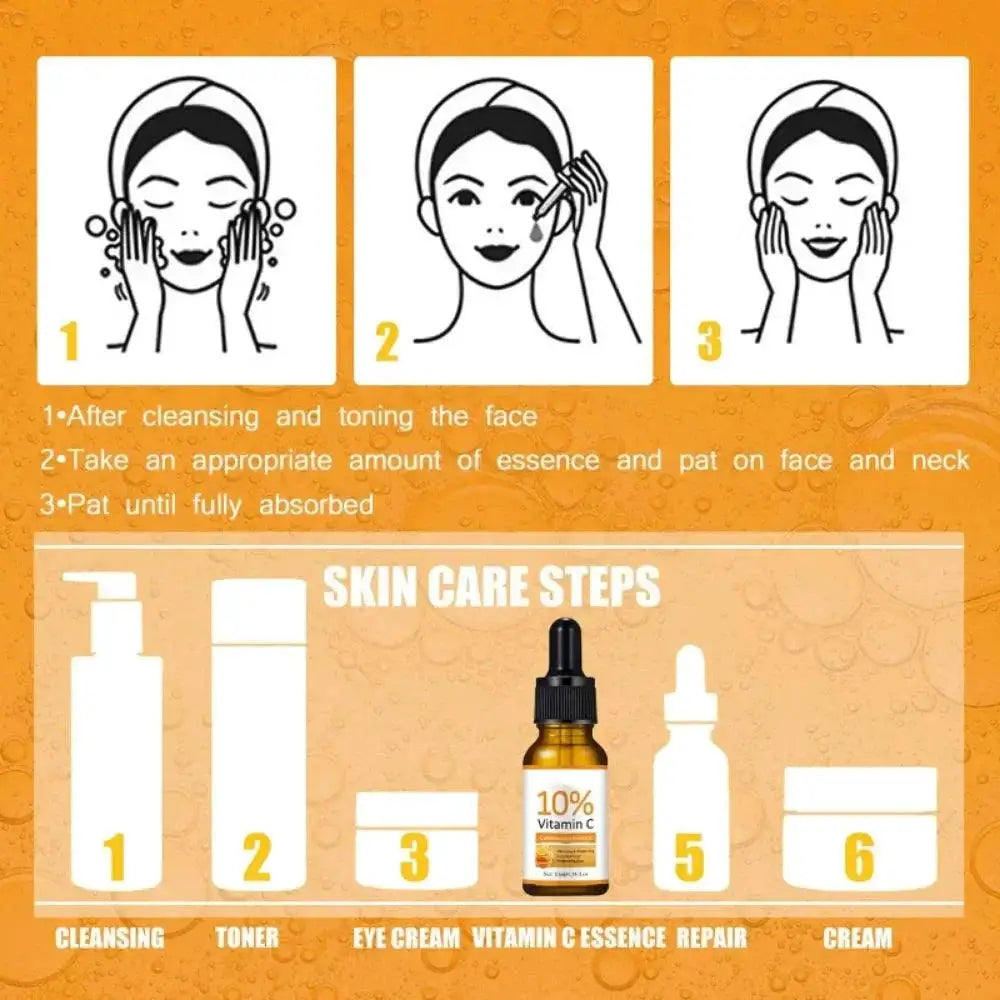 Vitamin C Brightening Serum Dark Spot Remover Anti Aging