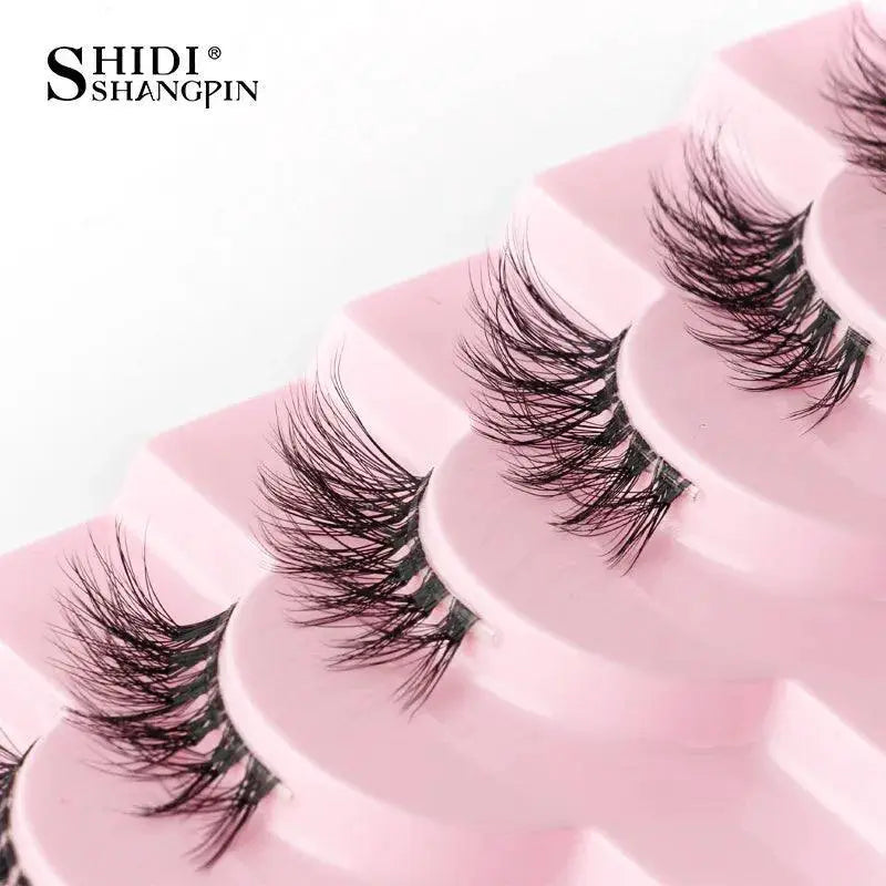 Natural Cat Eye Half Lashes For Effortless Glamour