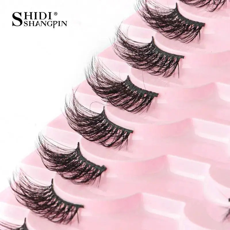 Natural Cat Eye Half Lashes For Effortless Glamour