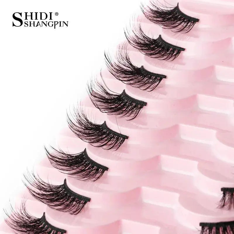 Natural Cat Eye Half Lashes For Effortless Glamour
