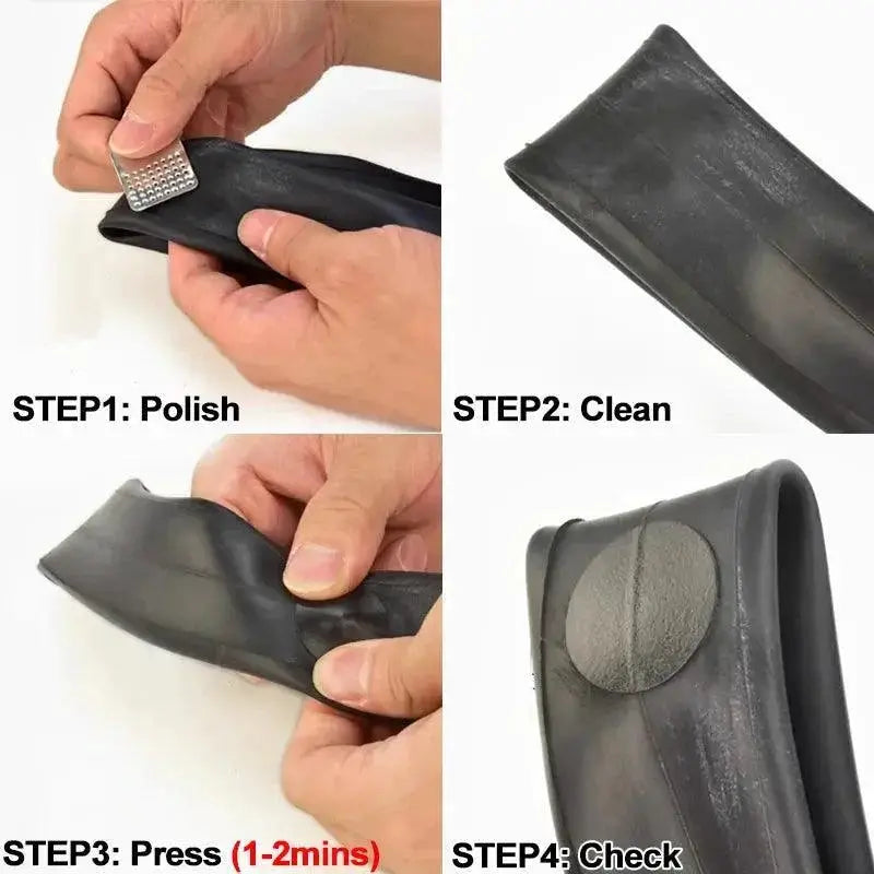 Bike Tire Repair Kit Effortless Puncture Fix for Cyclists