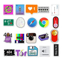 404 Network Error Cartoon Sticker Pack for Tech Lovers