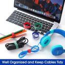 Clutter Free Cable Organizer for Desks