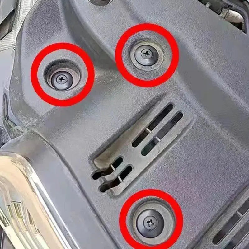 Black Plastic Rivet Clips 100 Pack for Toyota Kia Nissan