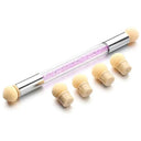 Precise Nail Art Sponge Kit for Home Use