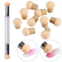 Precise Nail Art Sponge Kit for Home Use