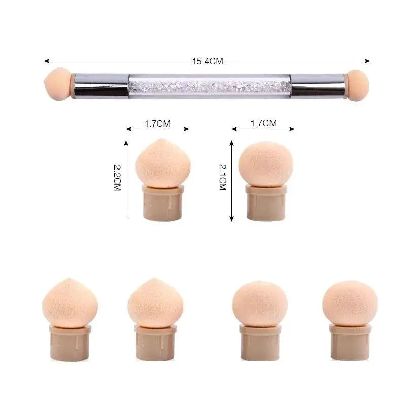 Nail Art Sponge Kit For Stunning Gradient Nail Designs