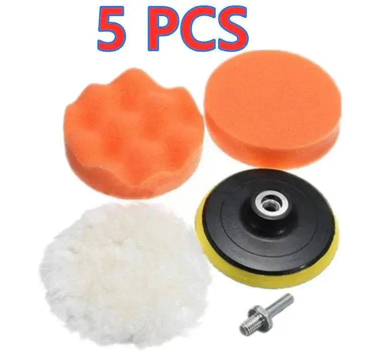 Car Polishing Kit Premium Foam Buffer Pads Removes Scratches