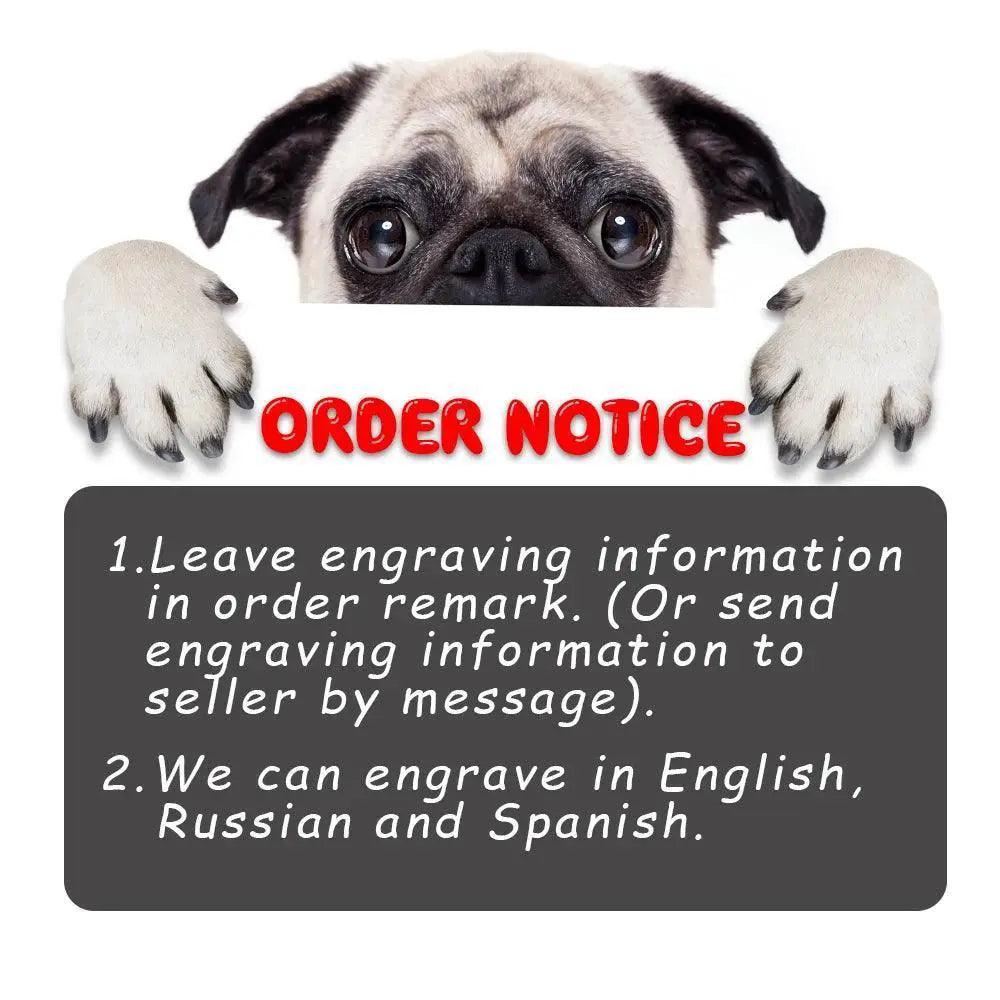 Custom Engraved Nylon Pet Collar For Dogs And Cats