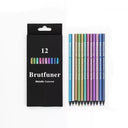 Metallic Pencils Set With 12 Vivid Shades For Art Projects