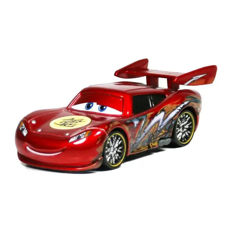 Lightning McQueen Mater Sheriff Diecast Model Car Toy