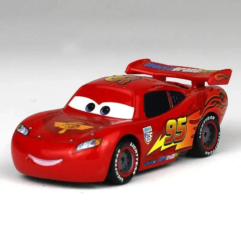Lightning McQueen Mater Sheriff Diecast Model Car Toy