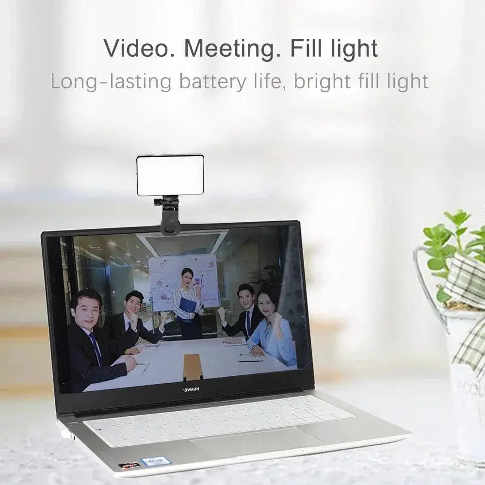Portable LED Selfie Fill Light With Adjustable Brightness