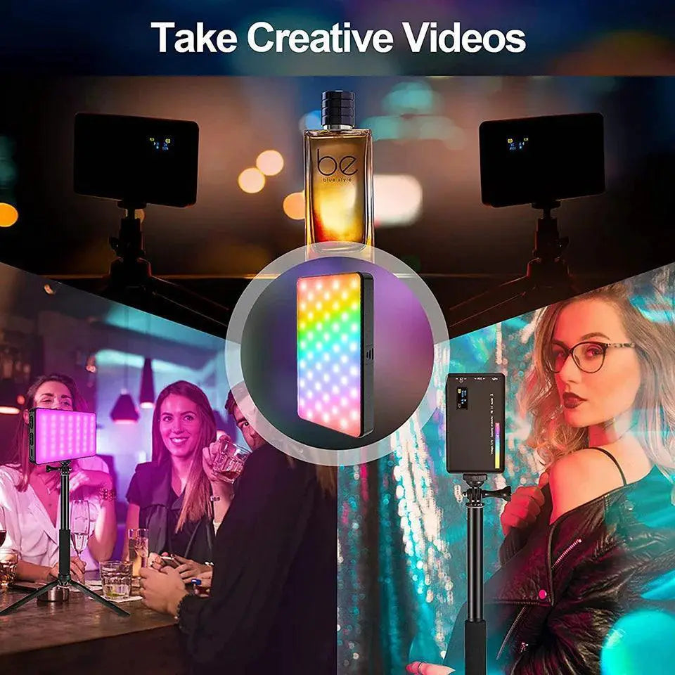 RGB LED Camera Light Panel for Ultimate Content Creation