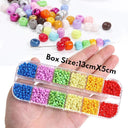 Vibrant Glass Seed Bead Kit Spark Your Jewelry Making
