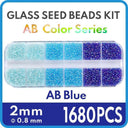 Vibrant Glass Seed Bead Kit Spark Your Jewelry Making