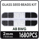 Vibrant Glass Seed Bead Kit Spark Your Jewelry Making