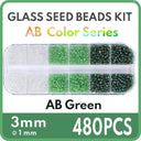 Vibrant Glass Seed Bead Kit Spark Your Jewelry Making