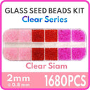 Vibrant Glass Seed Bead Kit Spark Your Jewelry Making
