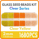 Vibrant Glass Seed Bead Kit Spark Your Jewelry Making