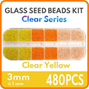 Vibrant Glass Seed Bead Kit Spark Your Jewelry Making