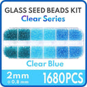 Vibrant Glass Seed Bead Kit Spark Your Jewelry Making
